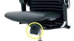 Office Chair Ergonomic Adjustments tension wheel